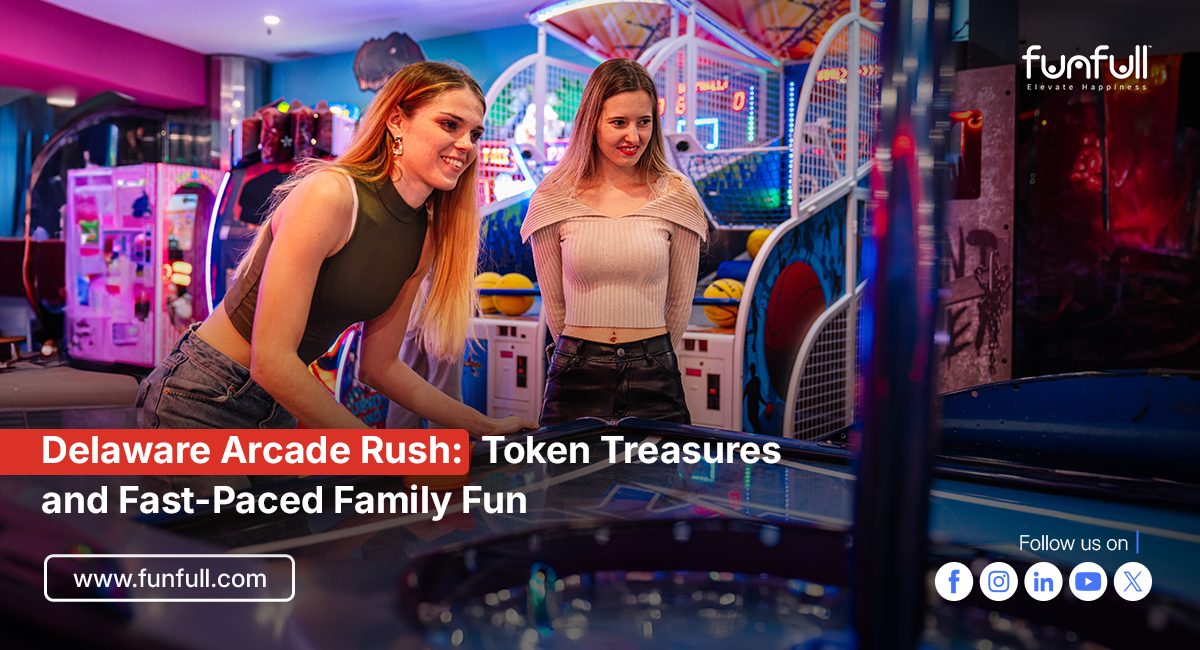 Delaware Arcade Rush: Token Treasures and Fast-Paced Family Fun